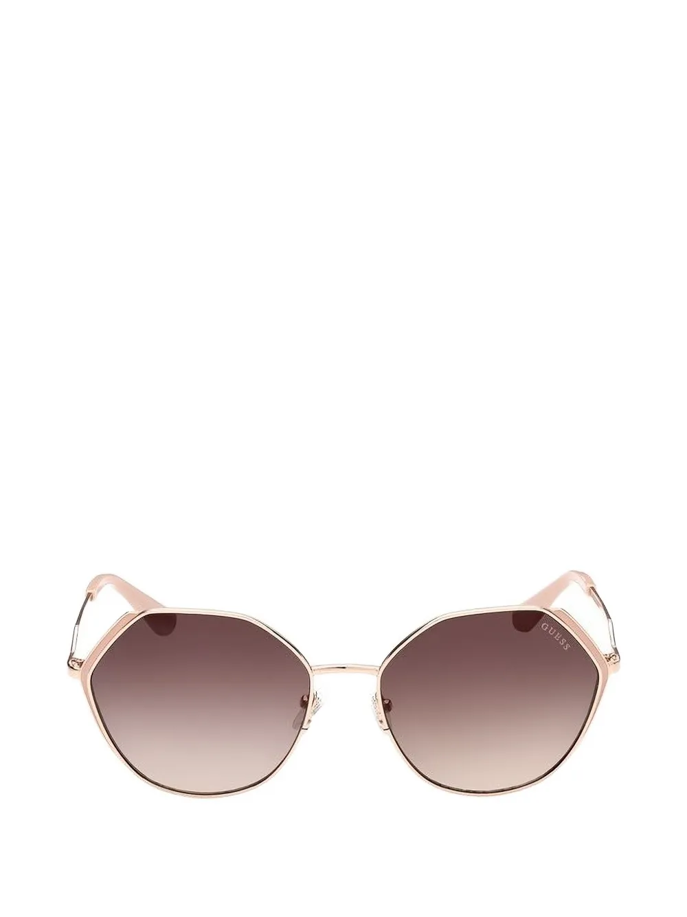 GUESS EYEWEAR geometric-frame sunglasses - Rosa