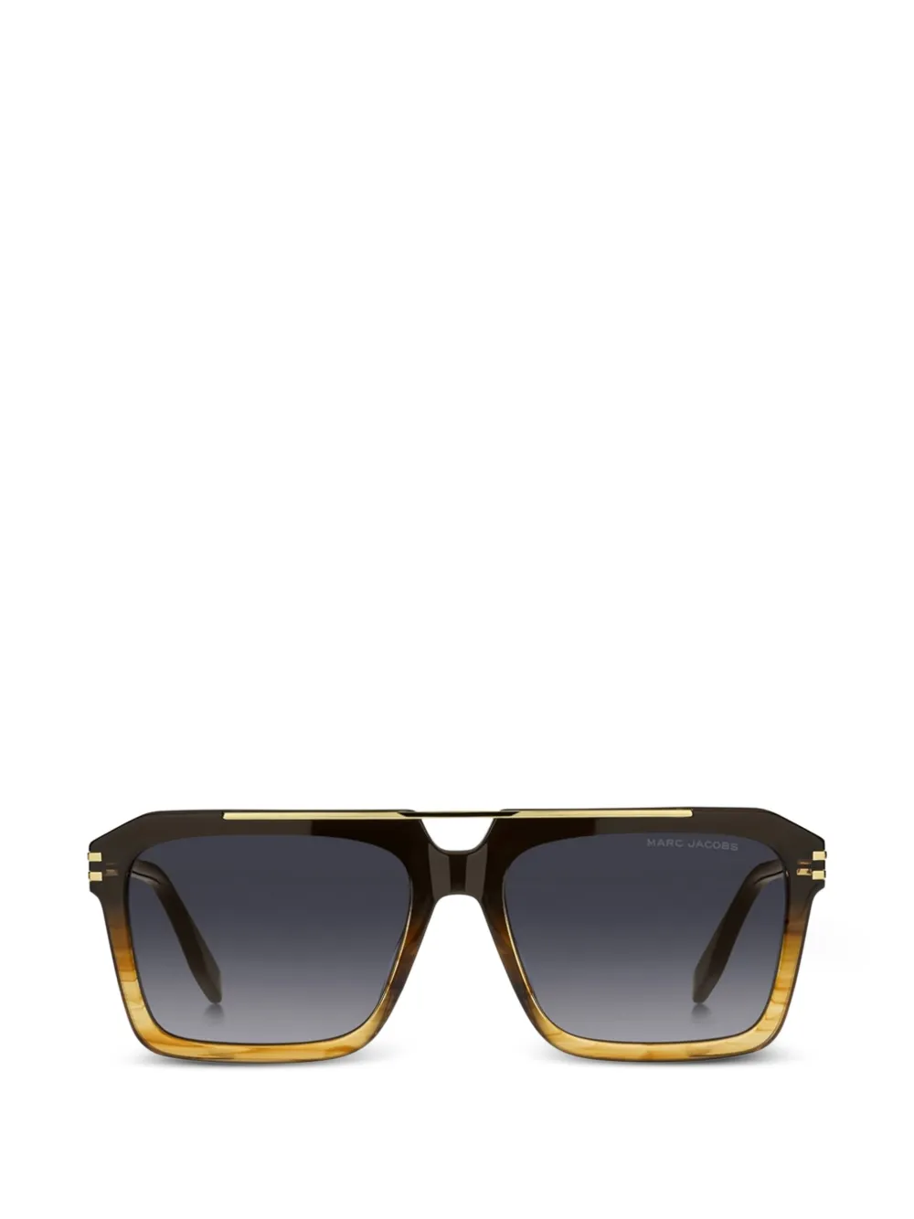 Marc Jacobs square-frame gradient-lens sunglasses - Braun