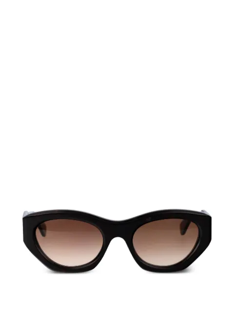 Chloé tortoiseshell-effect cat-eye sunglasses