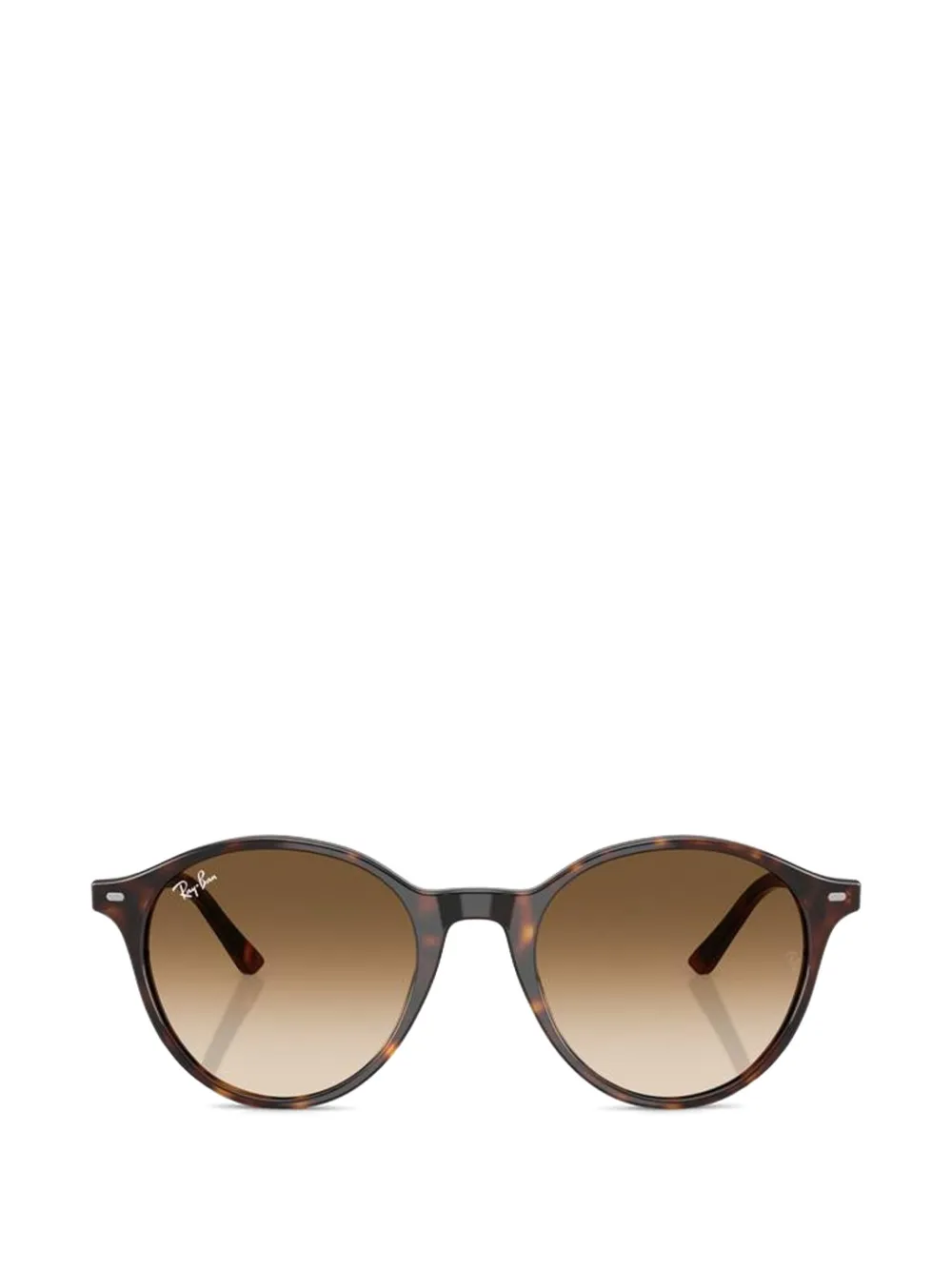 Ray-Ban round-frame sunglasses - Marrone
