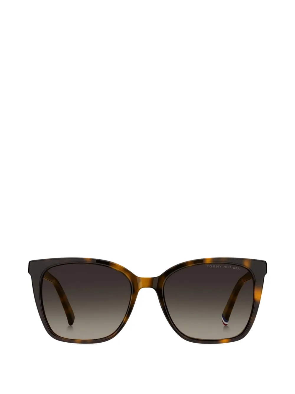 Tommy Hilfiger square-frame sunglasses - Marrone