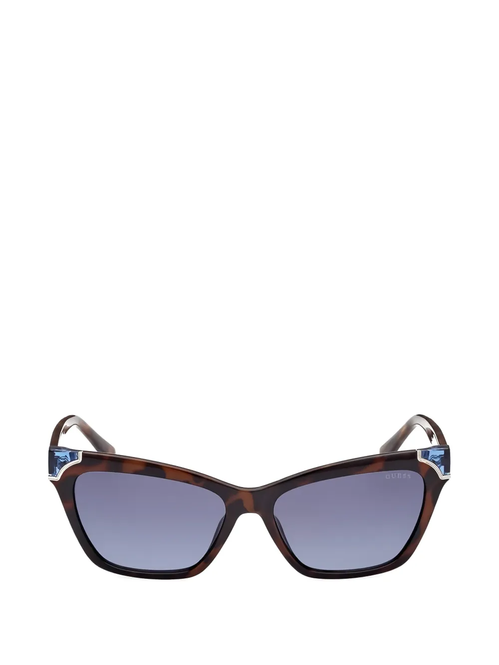 GUESS EYEWEAR cat-eye sunglasses - Marrone