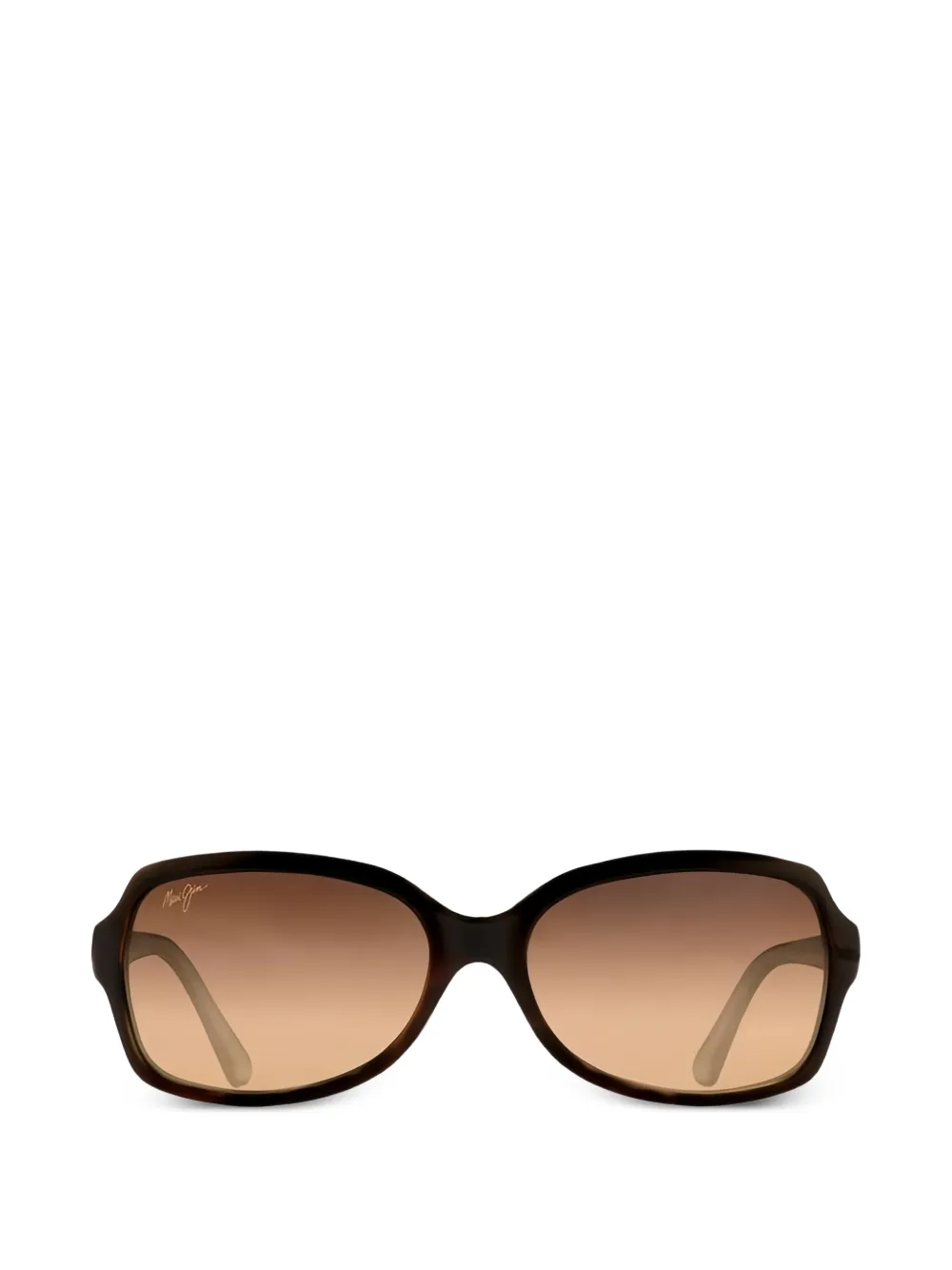 Maui Jim Cloud Break rectangle-frame sunglasses - Braun