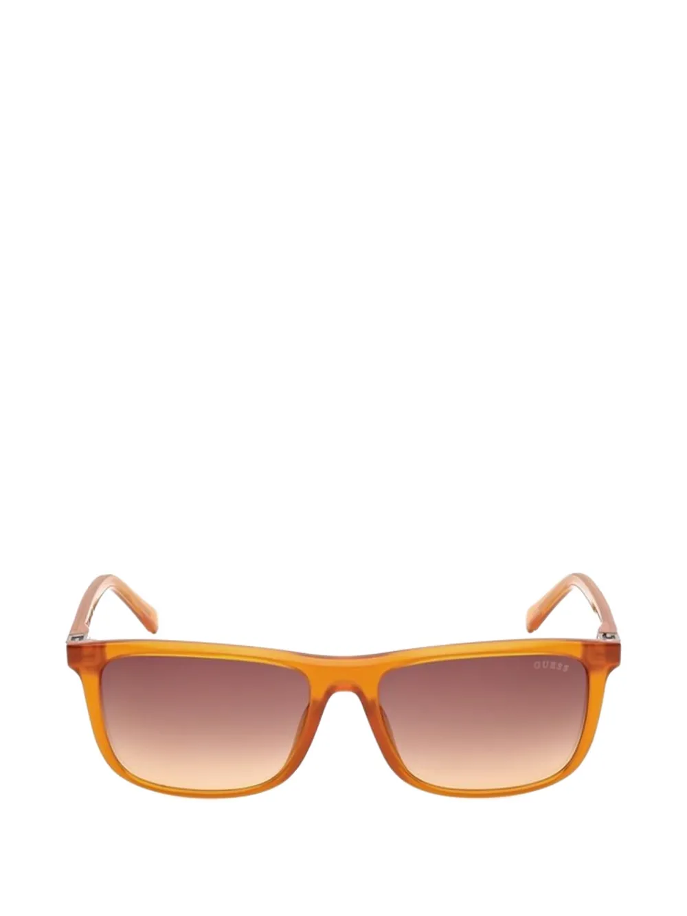 Guess Eyewear Rectangle-frame Sunglasses In Orange