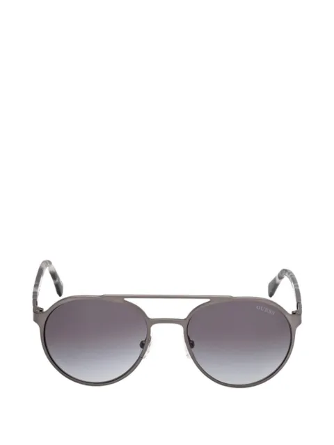 GUESS USA double-bridge pilot-frame sunglasses