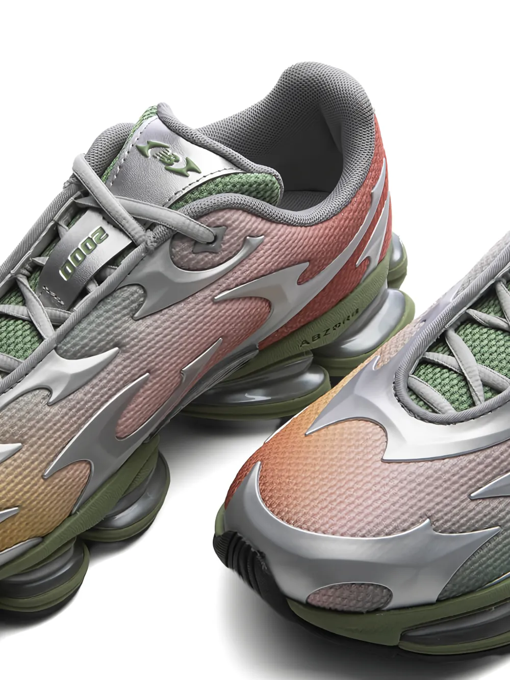 New Balance ABZORB 2000 metallic sneakers Zilver