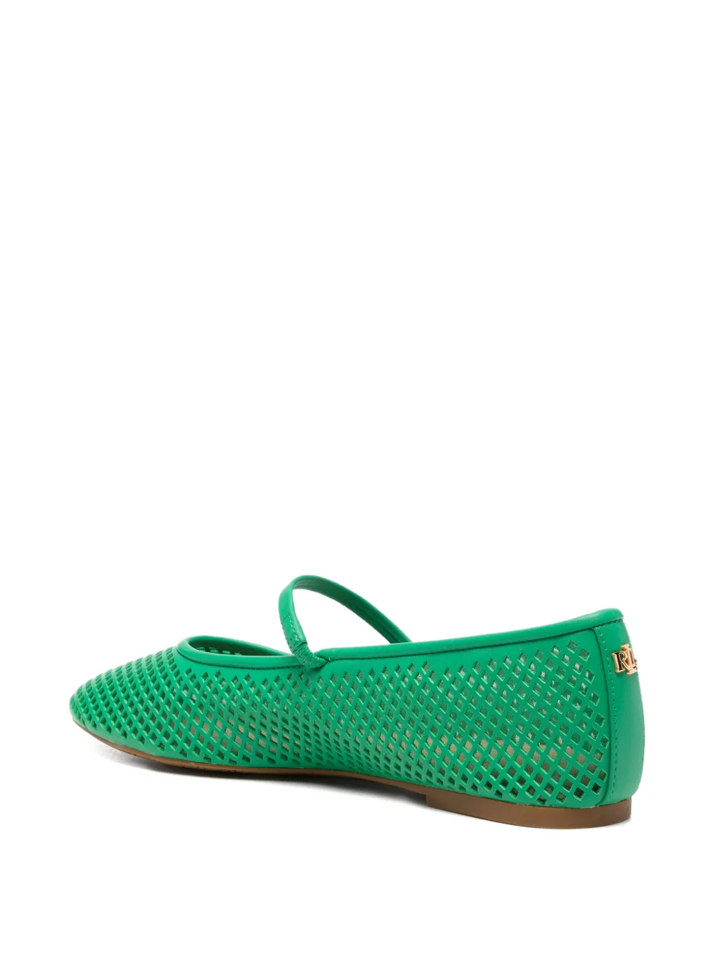 Lauren Ralph Lauren Jayna flat pumps Groen