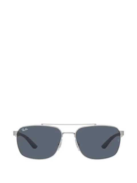 Ray-Ban  RB3701 double-bridge rectangle-frame sunglasses