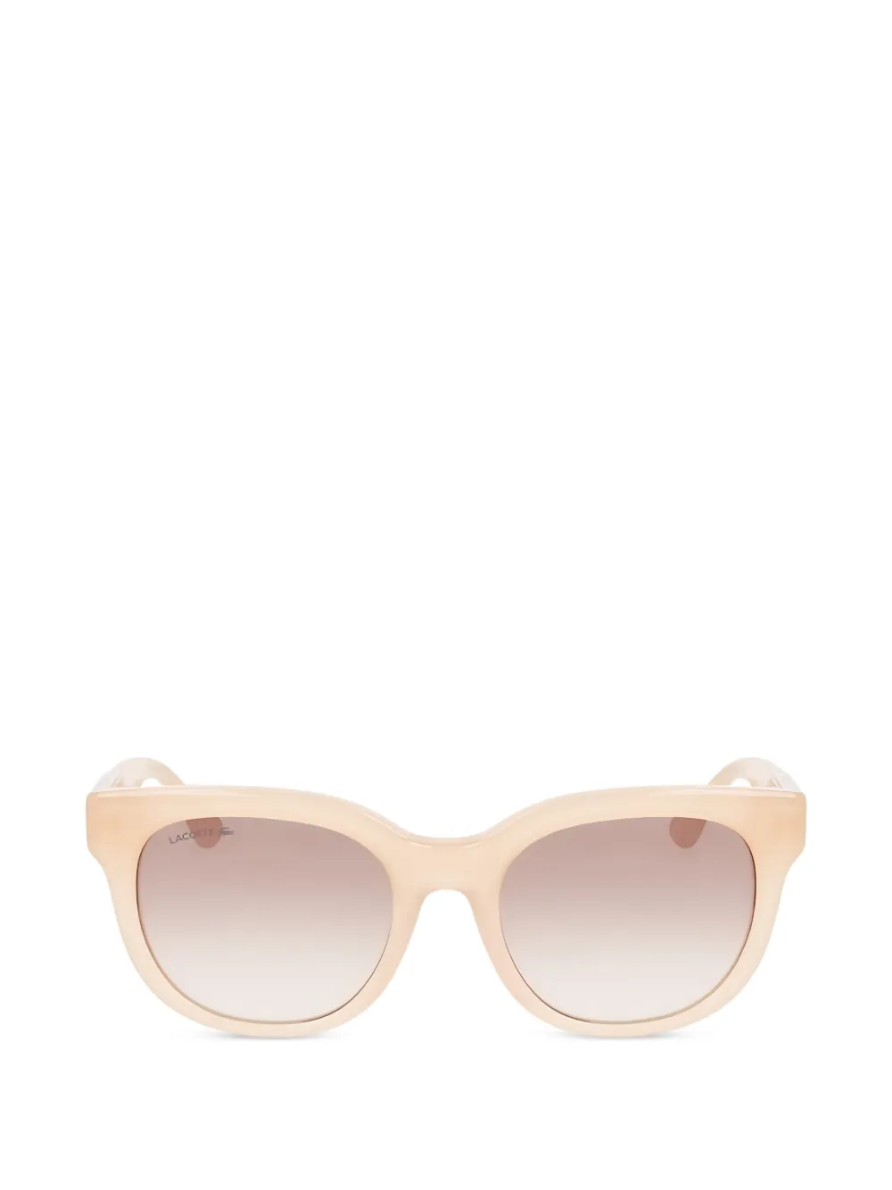 Lacoste geometric-frame sunglasses - Toni neutri