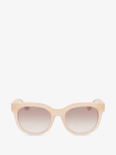 Lacoste geometric-frame sunglasses