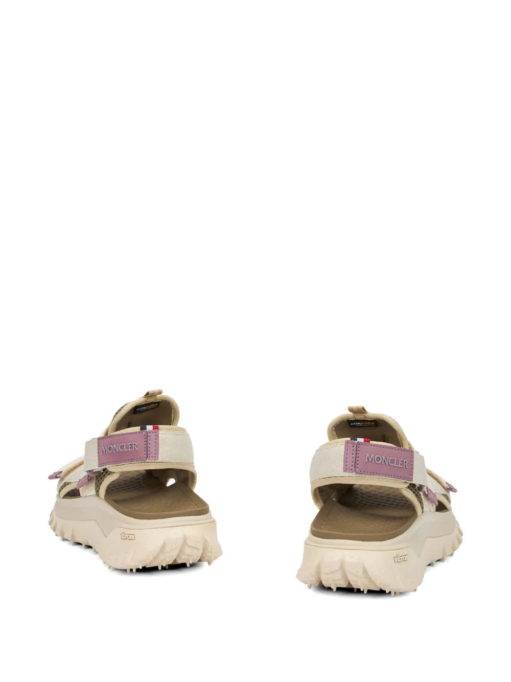 Moncler Trailgrip Vela sandals Beige