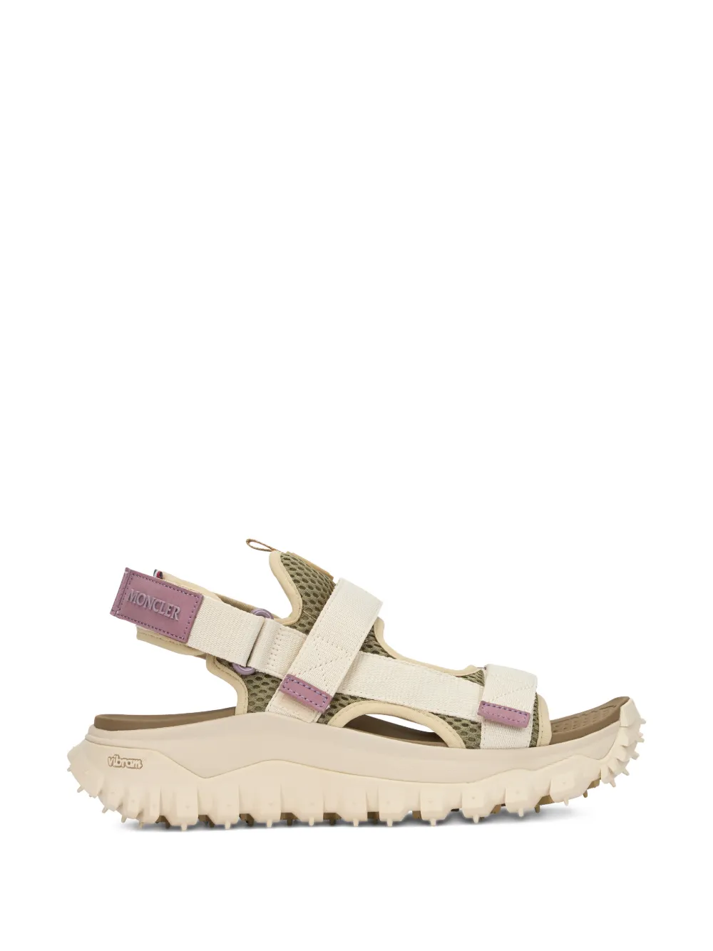 Moncler Trailgrip Vela sandals Beige