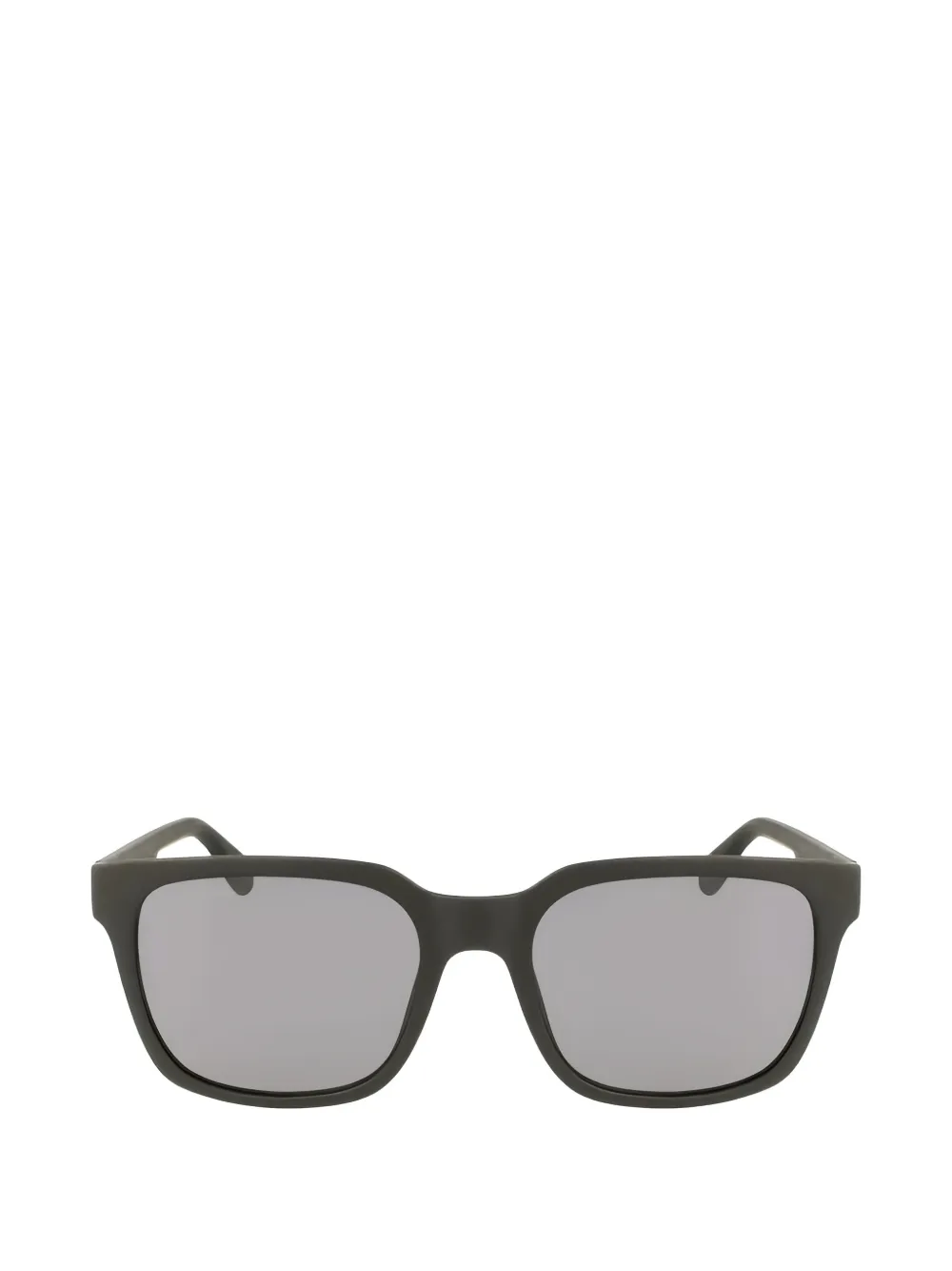 Lacoste logo-print square-frame sunglasses - Nero