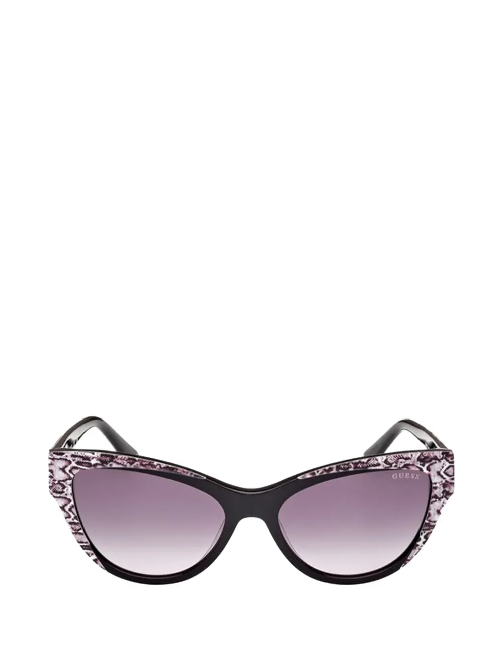 GUESS EYEWEAR snake-print cat-eye sunglasses - Nero