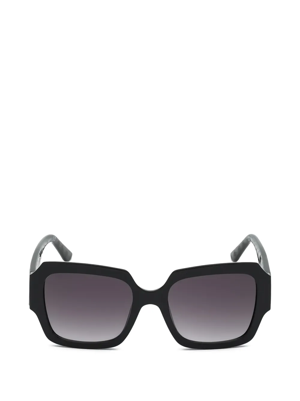 GUESS EYEWEAR geometric-frame sunglasses - Schwarz
