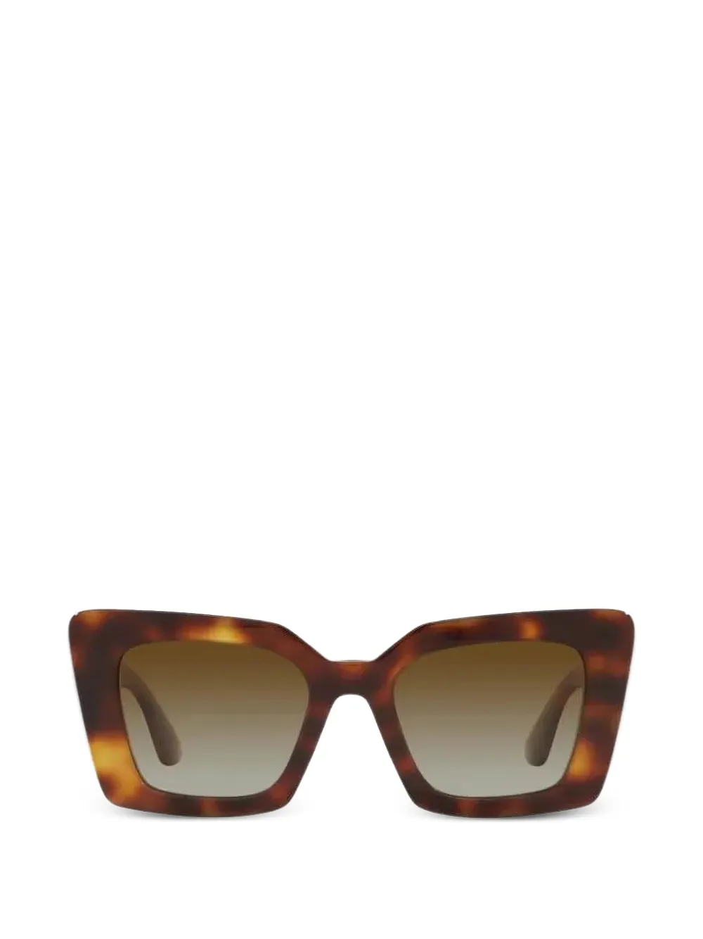 Burberry Eyewear Daisy geometric-frame sunglasses - Marrone