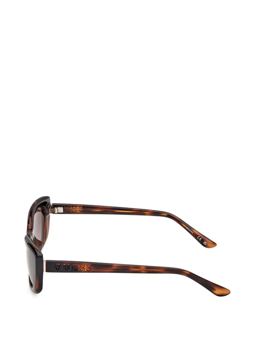 GUESS EYEWEAR Zonnebril met cat-eye montuur Bruin