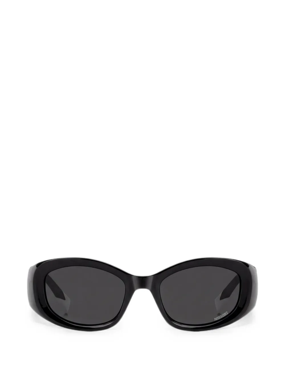 MISSONI EYEWEAR oval-frame sunglasses - Schwarz