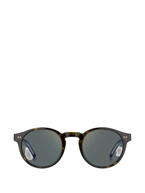 Tommy Hilfiger tortoiseshell-effect round-frame sunglasses