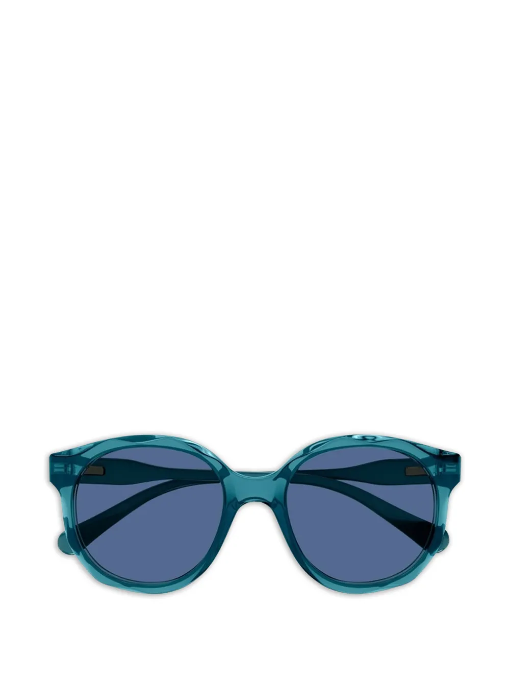 Chloé Kids round-frame sunglasses - Blu