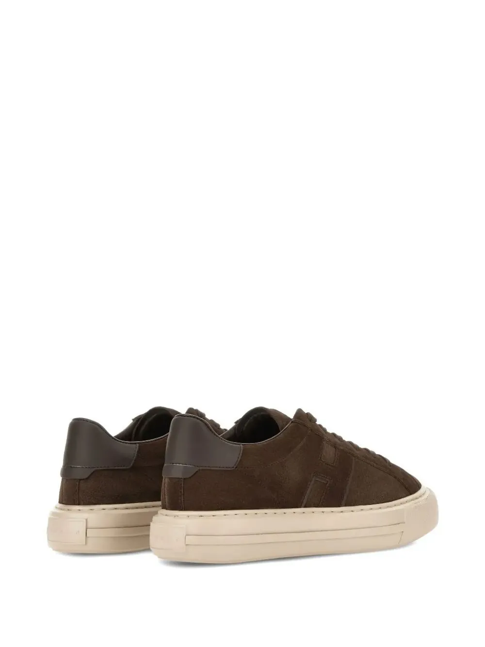 Hogan H691 logo-patch sneakers Bruin