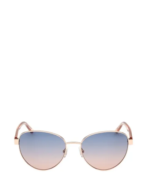 GUESS EYEWEAR gradient-lens geometric-frame sunglasses