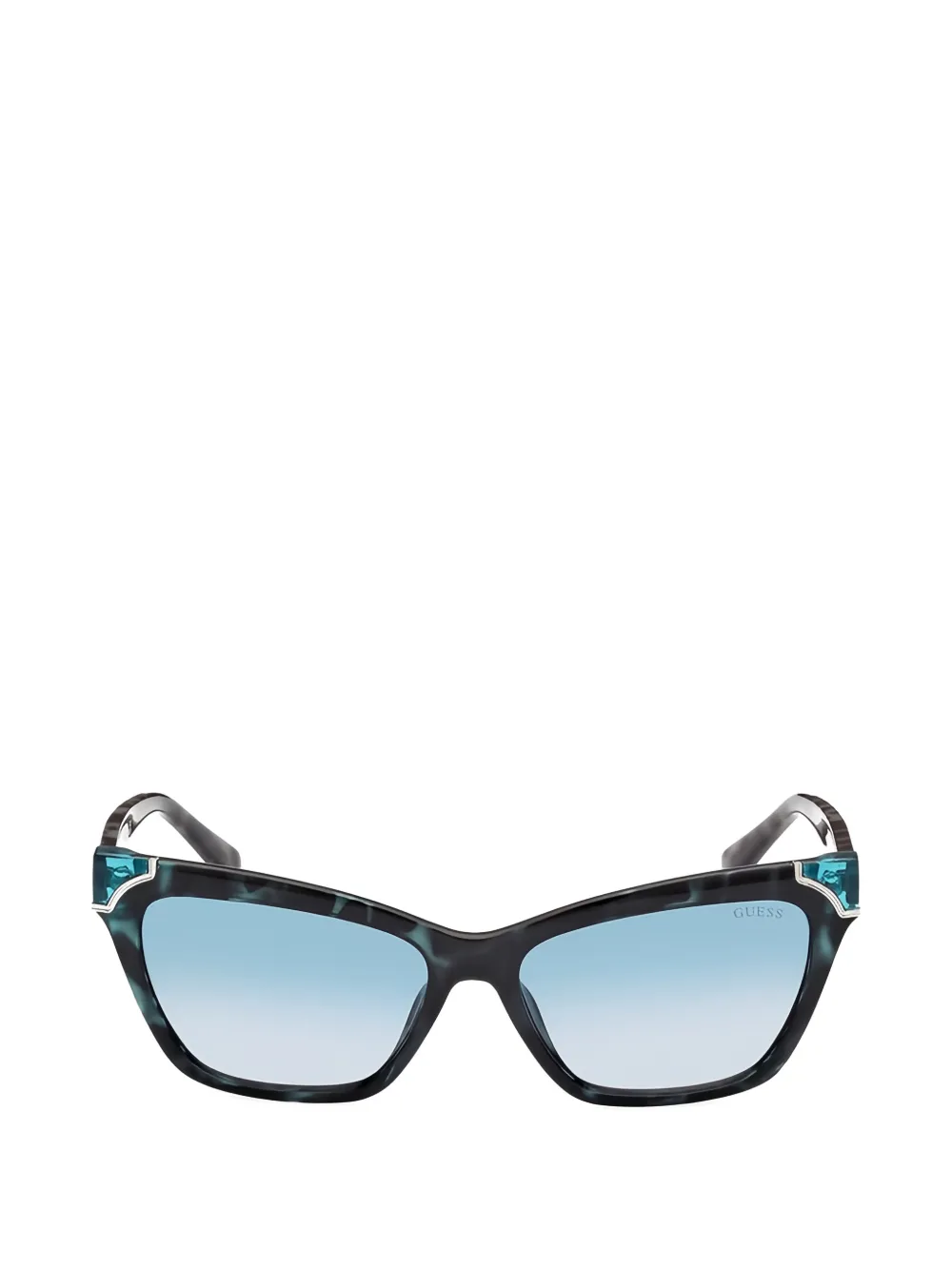 GUESS USA cat-eye frame sunglasses - Blu