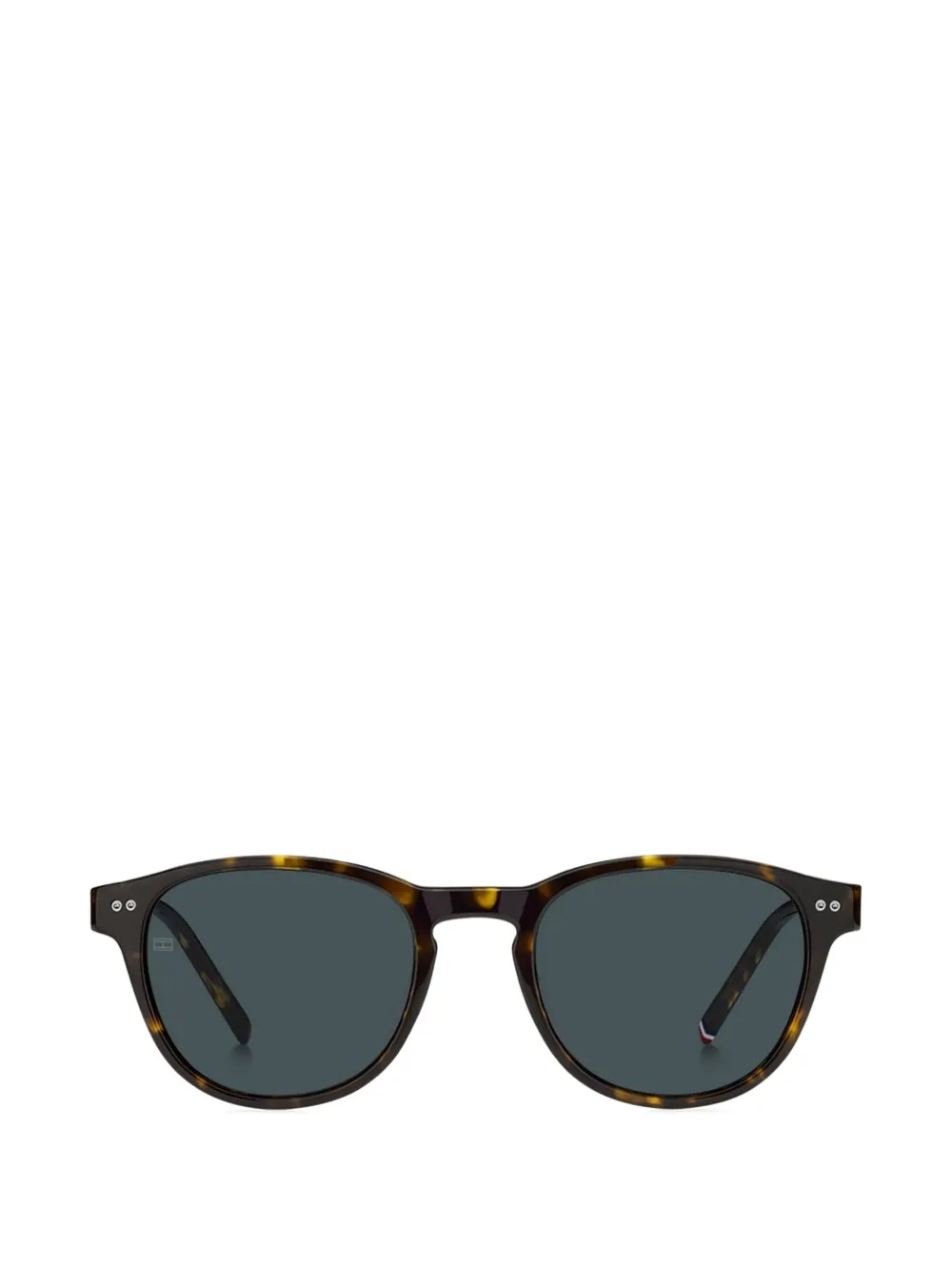 Tommy Hilfiger tortoiseshell-effect round-frame sunglasses - Braun