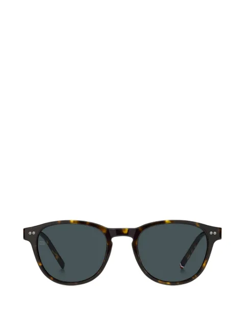 Tommy Hilfiger tortoiseshell-effect round-frame sunglasses
