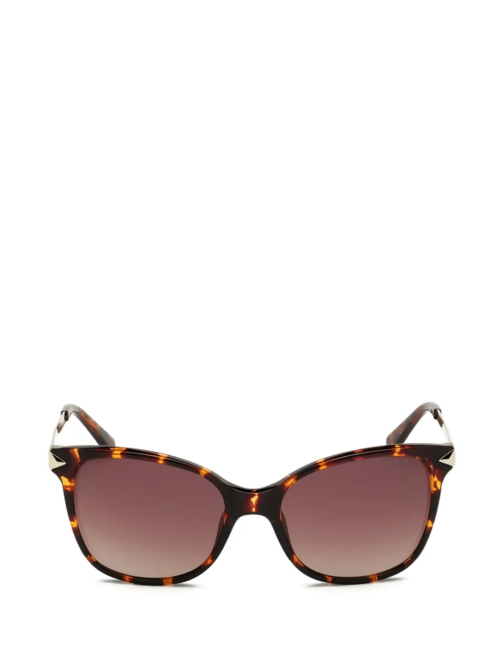 GUESS USA tortoiseshell-effect cat-eye sunglasses - Braun