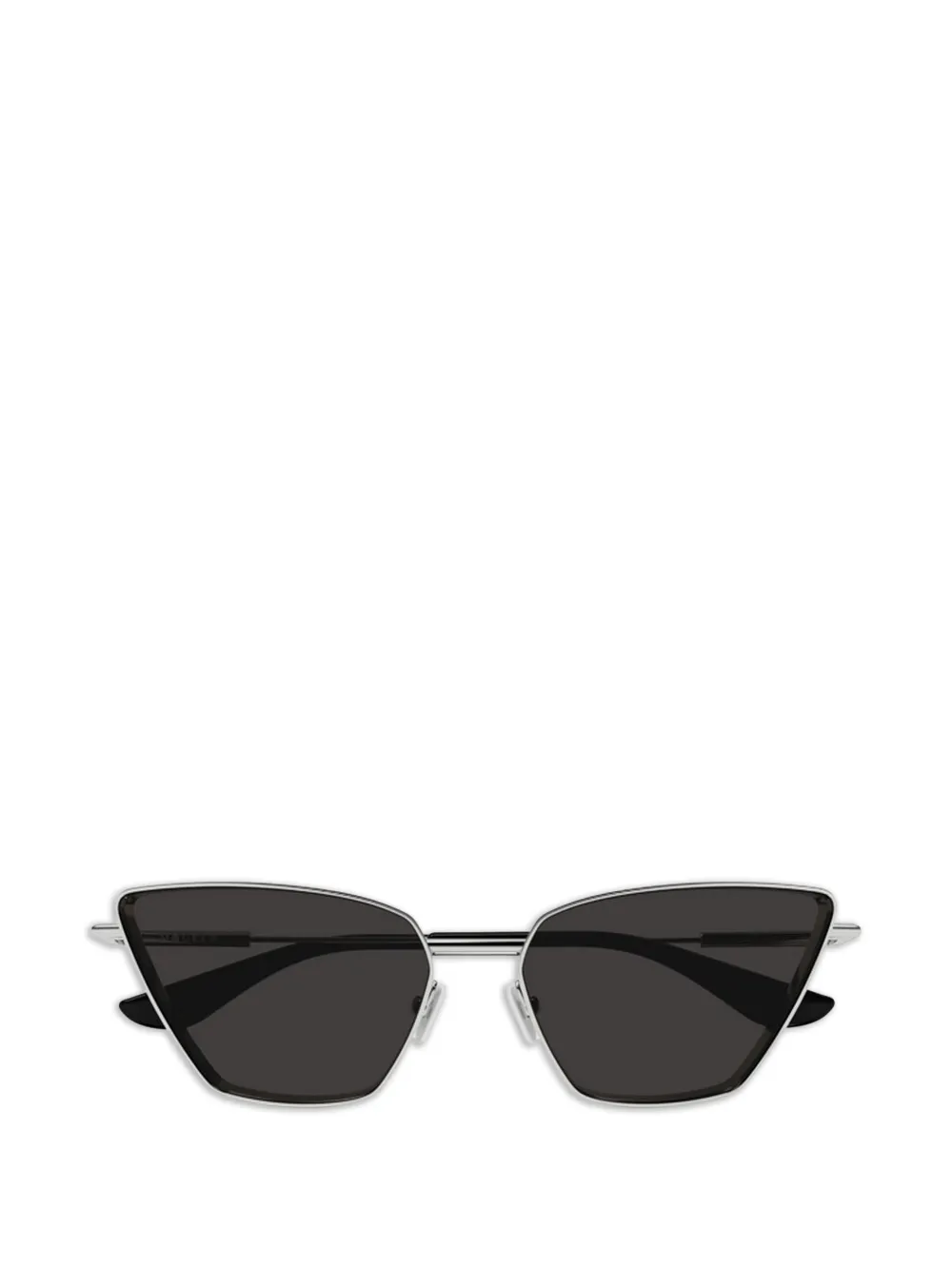 Alexander McQueen cat-eye frame sunglasses - Silber