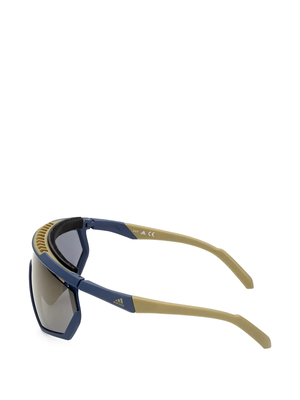 adidas Zonnebril met geometrisch montuur Blauw