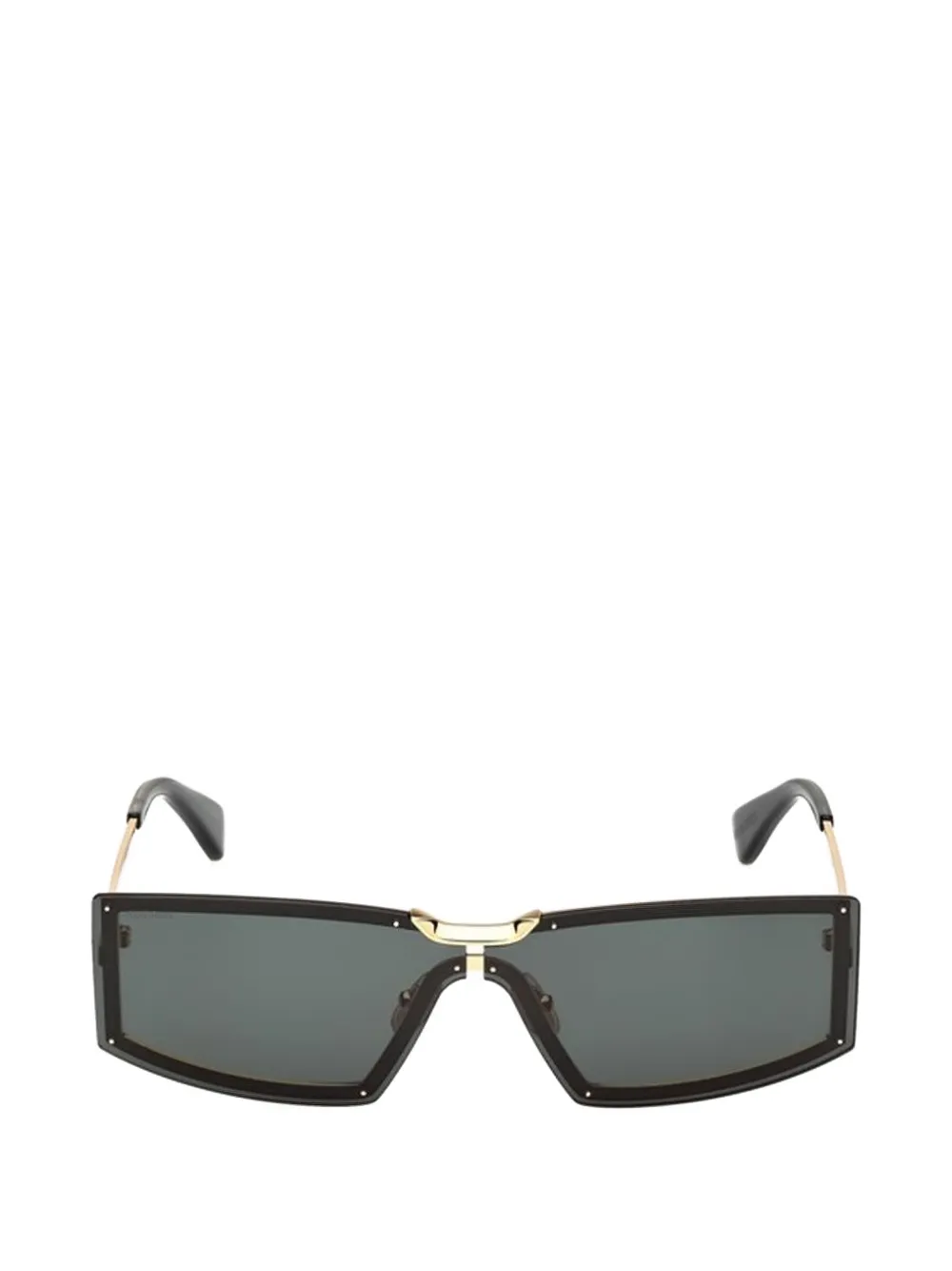 Max Mara geometric-frame sunglasses - Nero