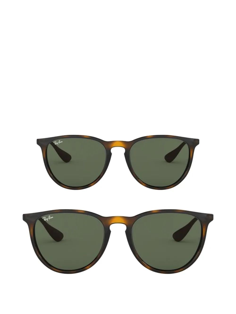 Ray-Ban Erika round-frame sunglasses - Marrone