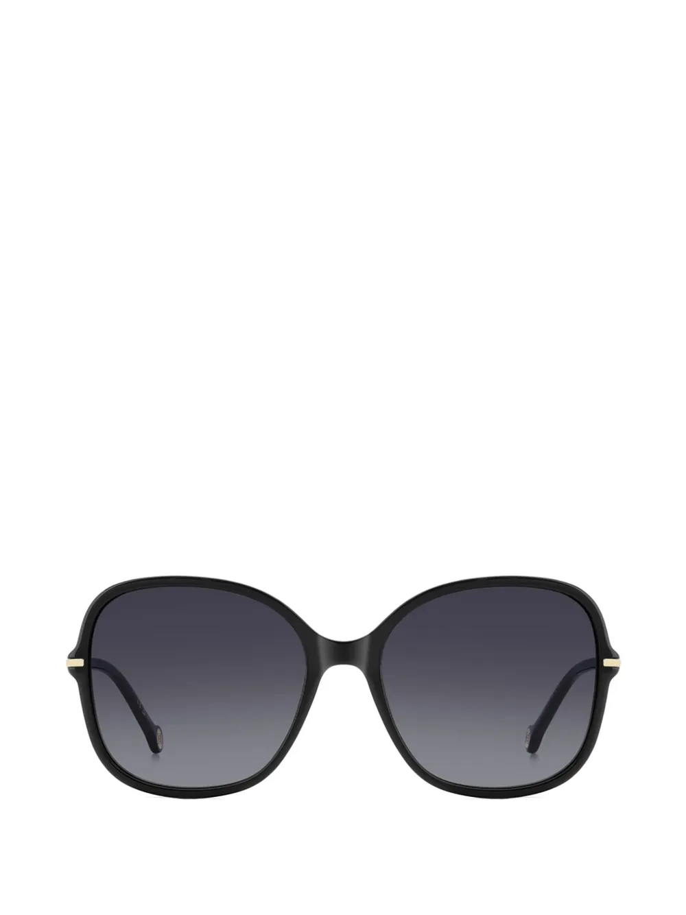 Carolina Herrera gradient-lens oversized-frame sunglasses - Schwarz