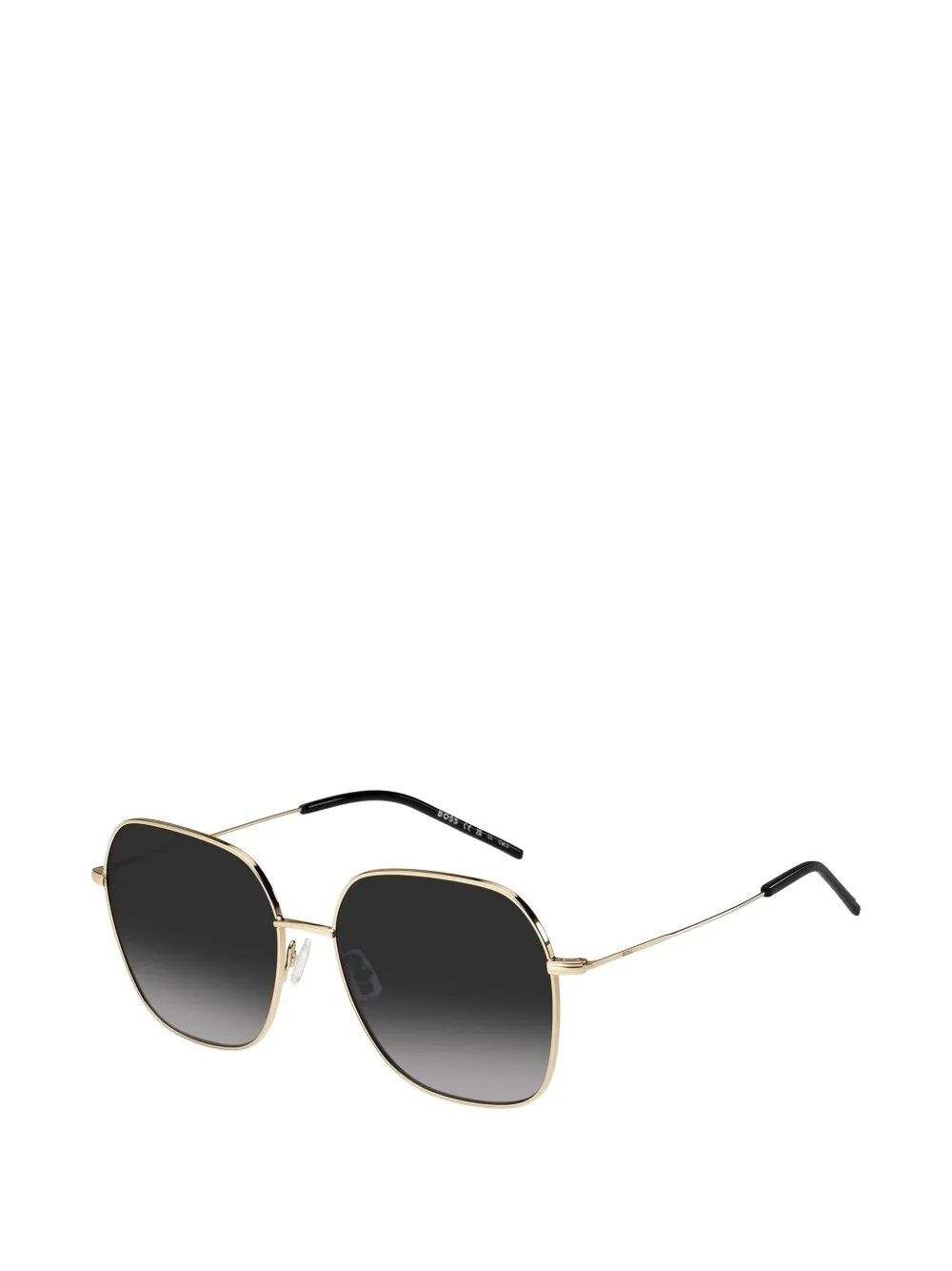 BOSS Zonnebril met oversized montuur Goud