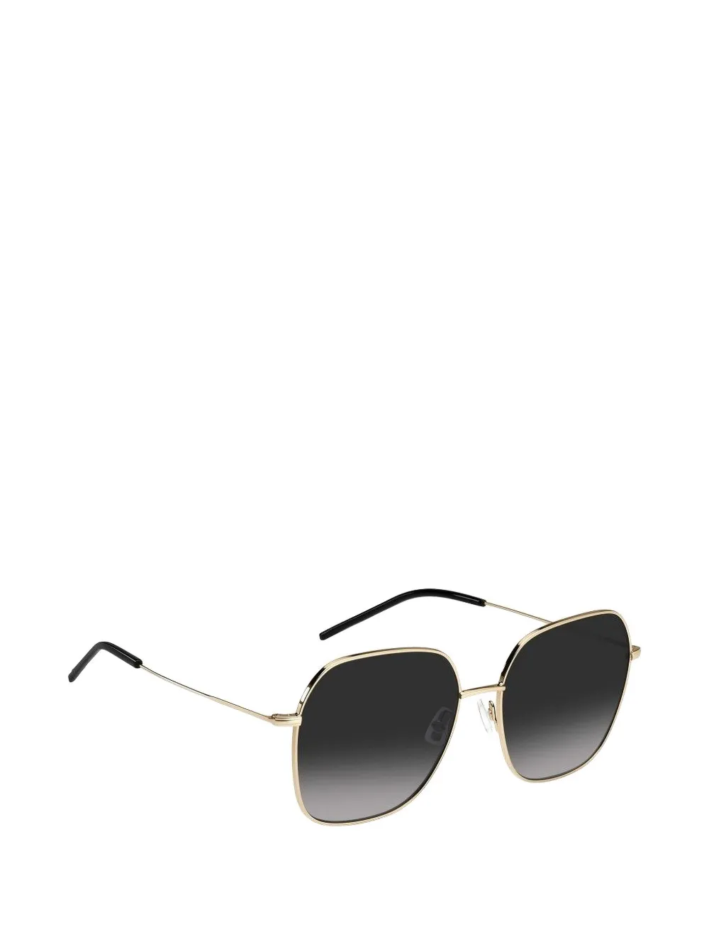 BOSS Zonnebril met oversized montuur Goud