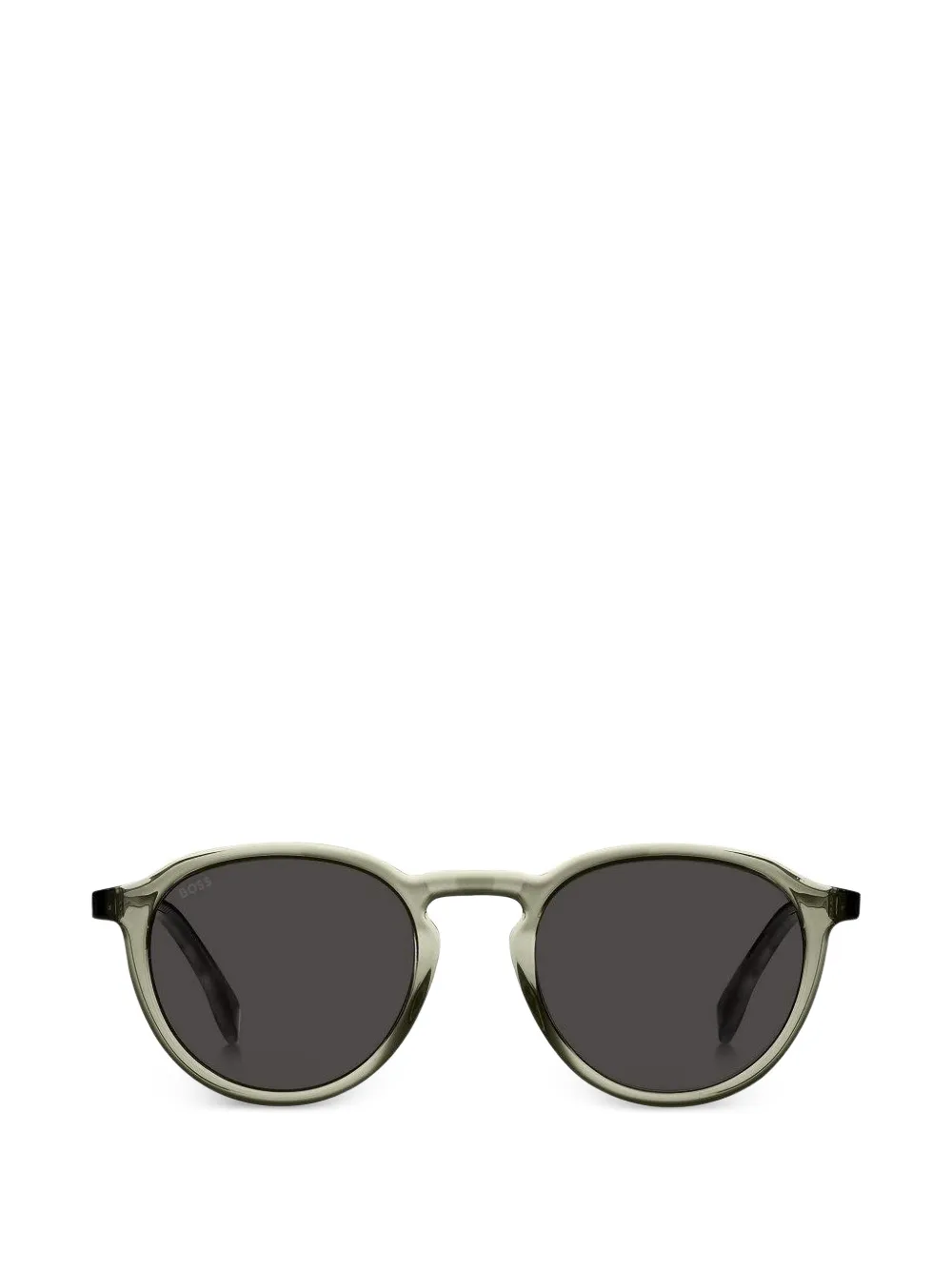 BOSS round-frame sunglasses - Grün