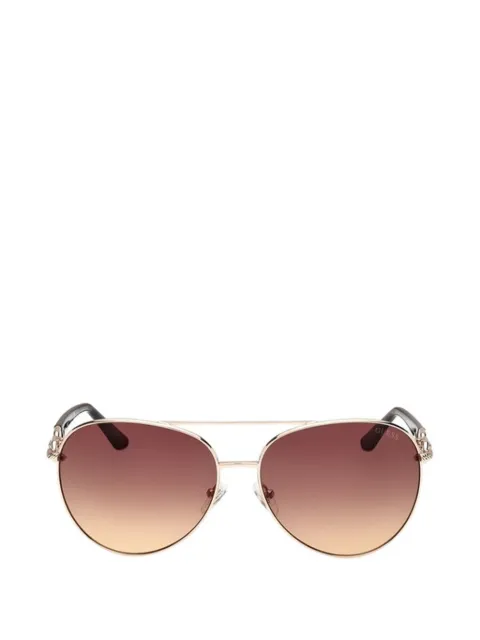GUESS USA chain-link pilot sunglasses