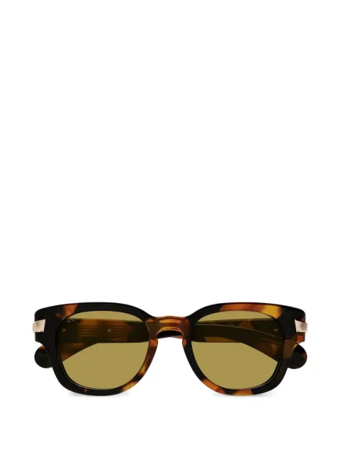 Gucci Eyewear tortoiseshell-effect square-frame sunglasses