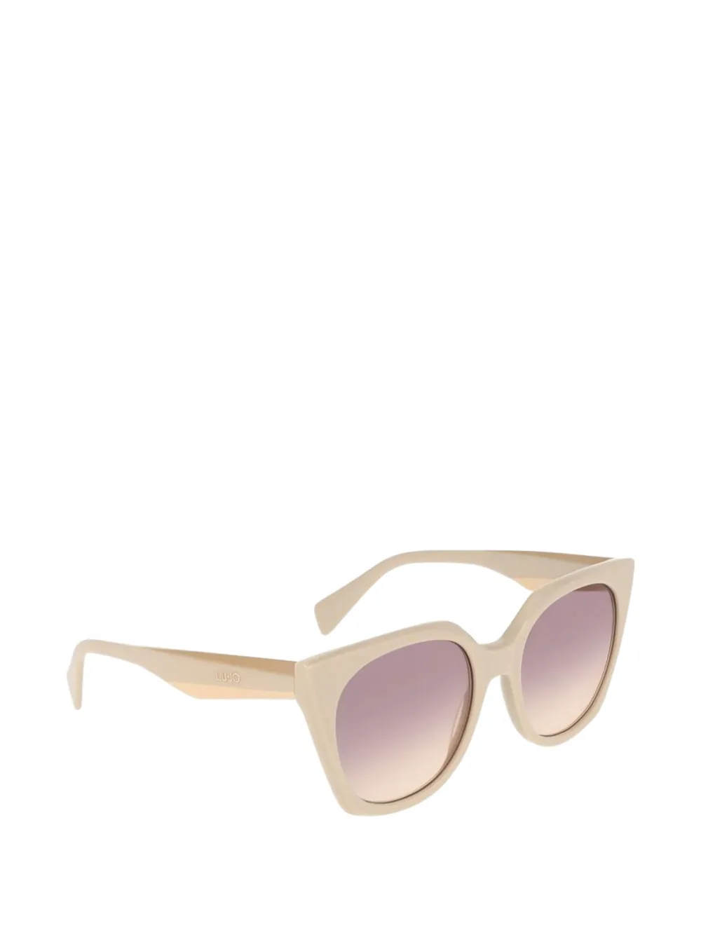 LIU JO cat-eye frame sunglasses - Nude