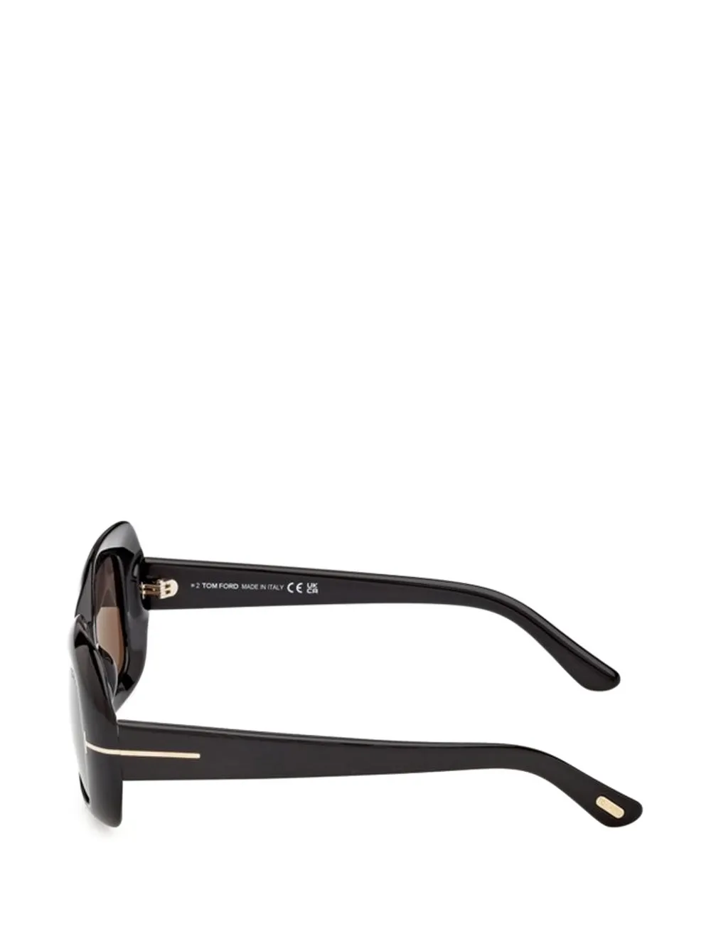 TOM FORD Eyewear Paloma-02 zonnebril Zwart
