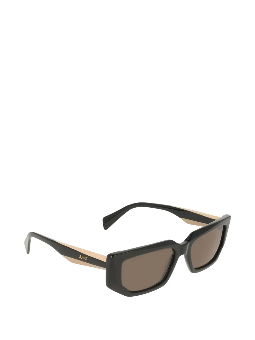 LIU JO rectangle-frame sunglasses - Schwarz