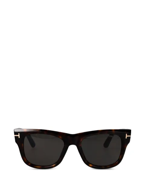 TOM FORD Eyewear Finn-02 tortoise-shell sunglasses