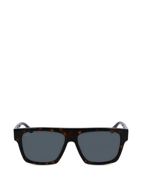 Lacoste tortoiseshell-effect square-frame sunglasses