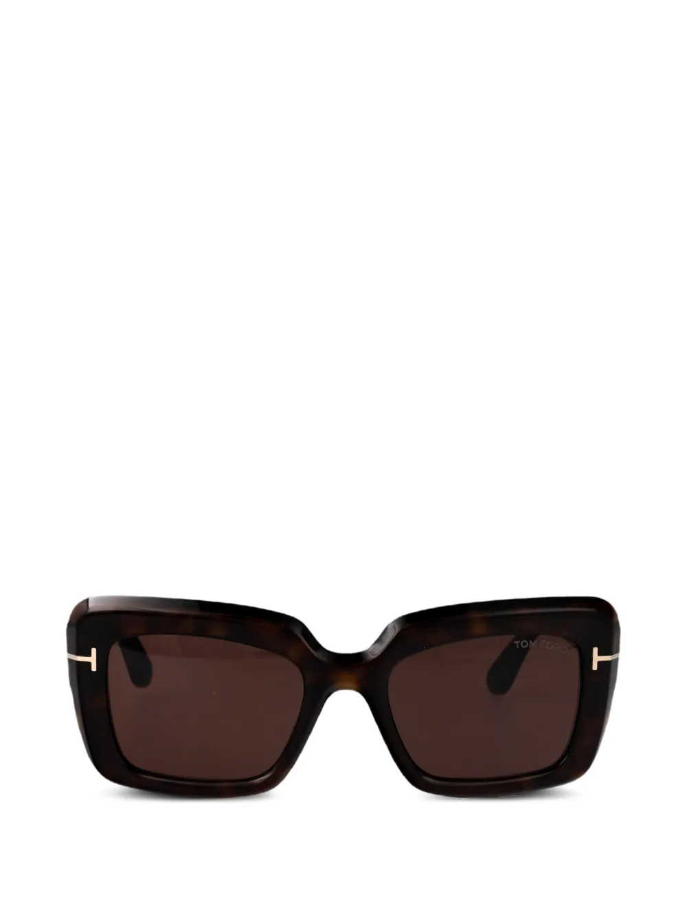 TOM FORD Eyewear square-frame sunglasses - Marrone