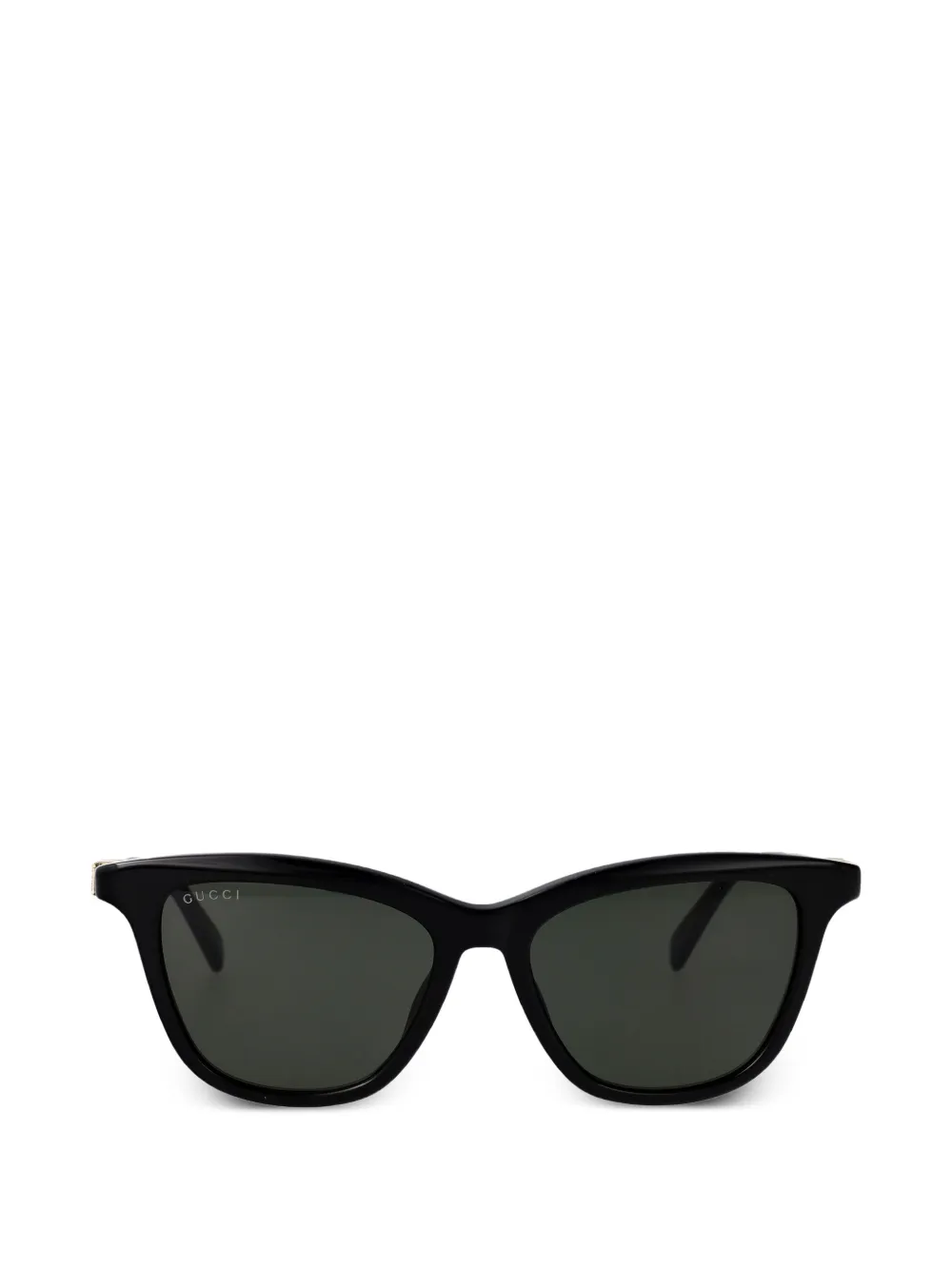 Gucci crystal-embellished logo-lettering sunglasses - Schwarz