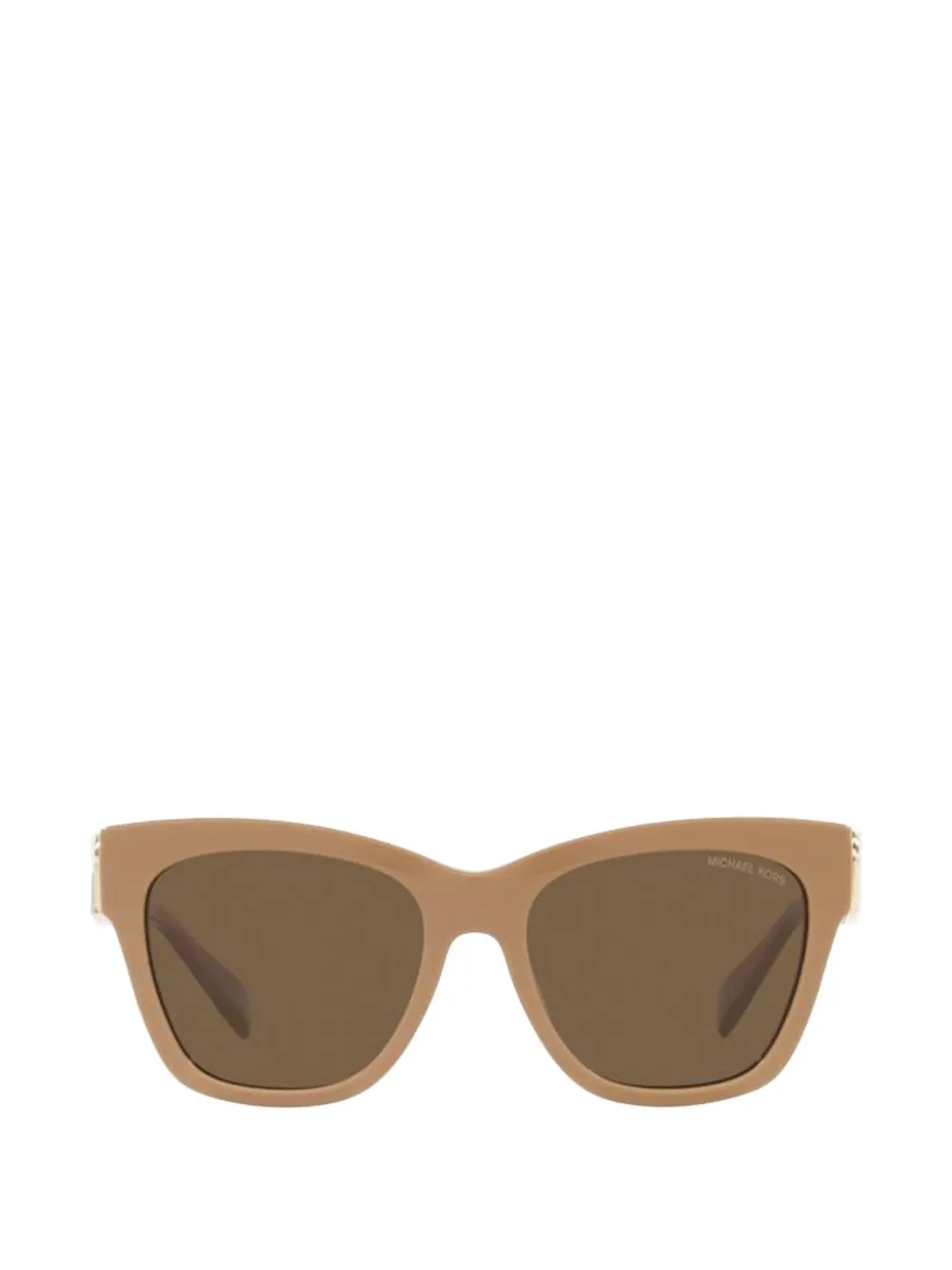 Michael Kors Empire square-frame sunglasses - Braun