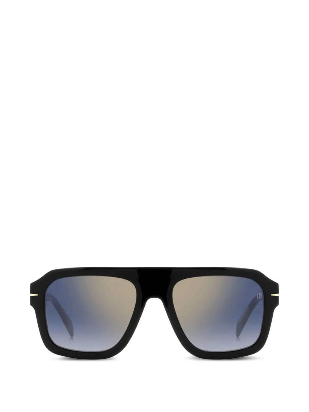 DAVID BECKHAM EYEWEAR geometric-frame sunglasses - Nero