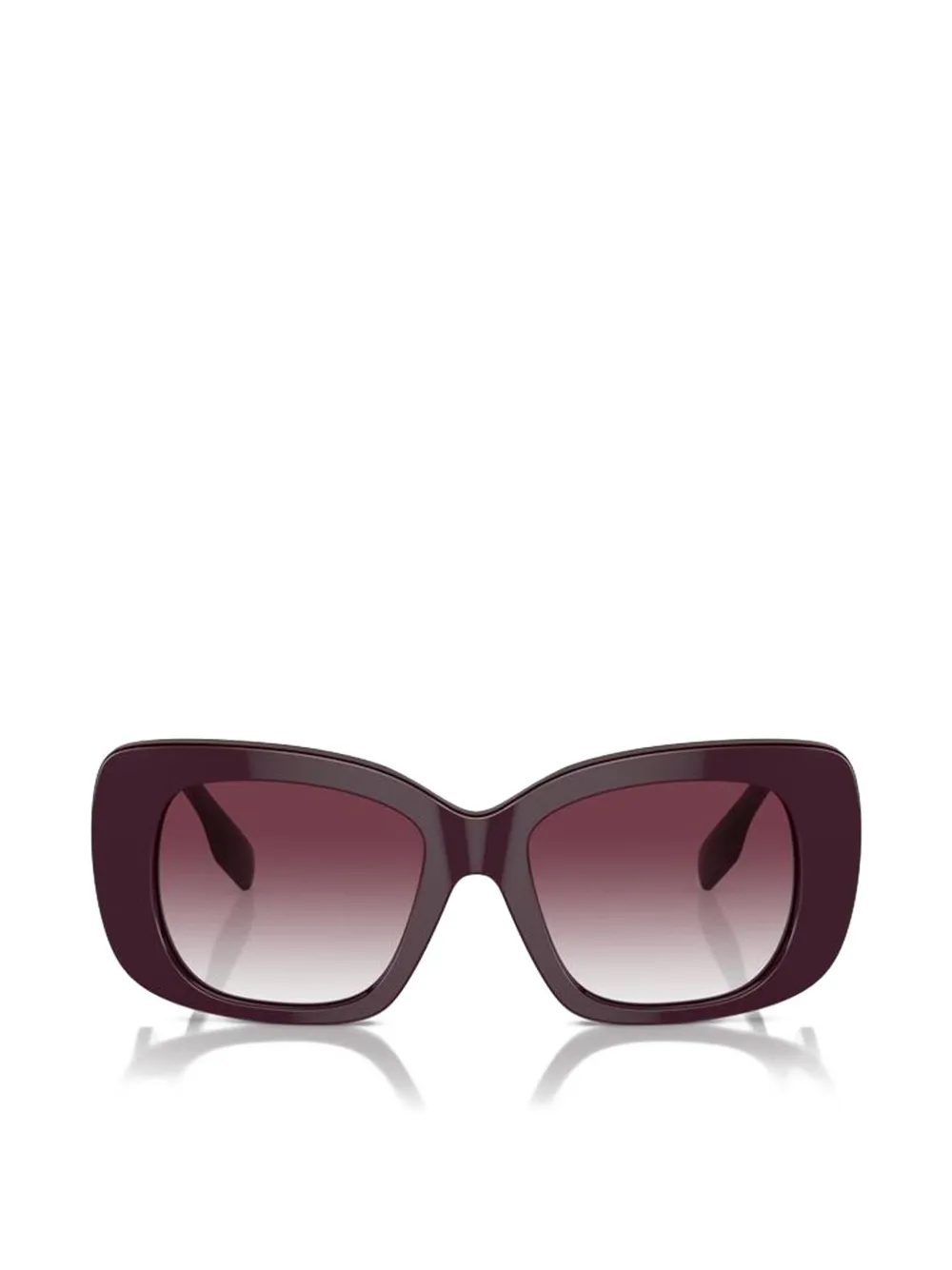 Burberry rectangle-frame sunglasses - Violett
